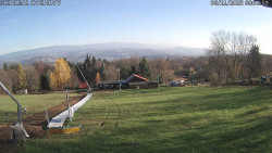 Spodní část sjezdovky