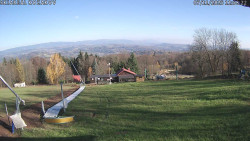 Spodní část sjezdovky