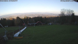 Spodní část sjezdovky