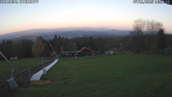 Spodní část sjezdovky