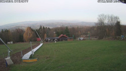 Spodní část sjezdovky