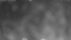 Spodní část sjezdovky