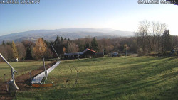 Spodní část sjezdovky