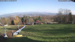 Spodní část sjezdovky