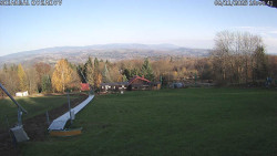 Spodní část sjezdovky