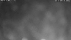 Spodní část sjezdovky