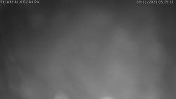 Spodní část sjezdovky