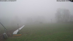 Spodní část sjezdovky