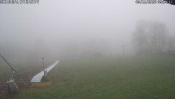 Spodní část sjezdovky