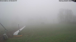 Spodní část sjezdovky