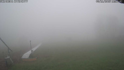 Spodní část sjezdovky