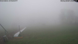 Spodní část sjezdovky