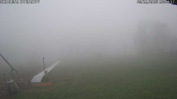 Spodní část sjezdovky