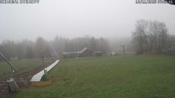 Spodní část sjezdovky