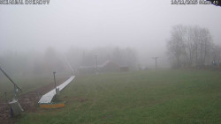 Spodní část sjezdovky