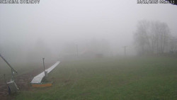 Spodní část sjezdovky