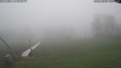 Spodní část sjezdovky