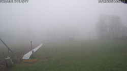 Spodní část sjezdovky