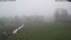 Spodní část sjezdovky