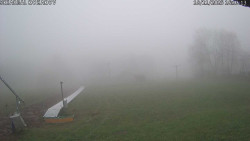 Spodní část sjezdovky