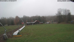 Spodní část sjezdovky