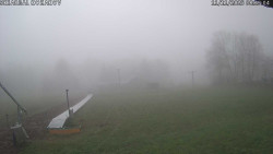 Spodní část sjezdovky