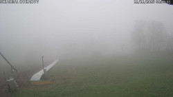 Spodní část sjezdovky