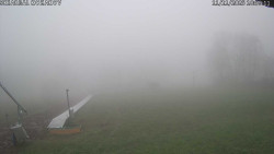 Spodní část sjezdovky