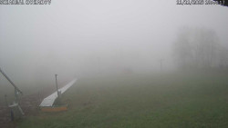 Spodní část sjezdovky