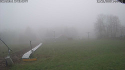 Spodní část sjezdovky