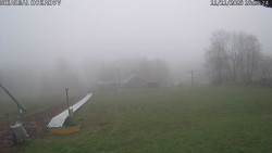 Spodní část sjezdovky