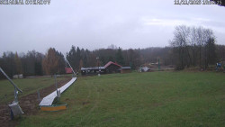 Spodní část sjezdovky