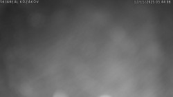 Spodní část sjezdovky