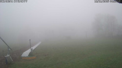 Spodní část sjezdovky