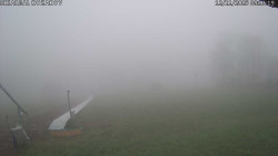 Spodní část sjezdovky