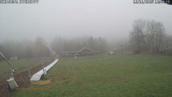 Spodní část sjezdovky