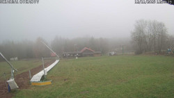 Spodní část sjezdovky