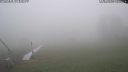 Spodní část sjezdovky