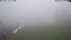 Spodní část sjezdovky