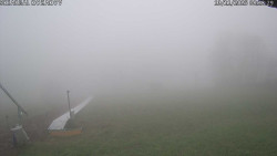 Spodní část sjezdovky