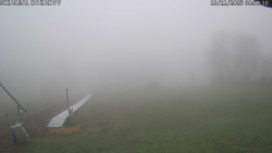 Spodní část sjezdovky