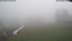 Spodní část sjezdovky