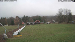 Spodní část sjezdovky