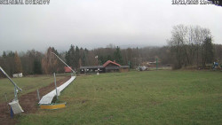 Spodní část sjezdovky