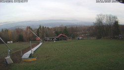 Spodní část sjezdovky