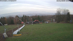 Spodní část sjezdovky