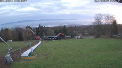 Spodní část sjezdovky