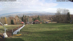 Spodní část sjezdovky