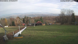 Spodní část sjezdovky