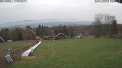 Spodní část sjezdovky